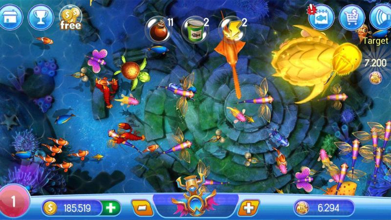 Bắn cá vàng kiểu ria